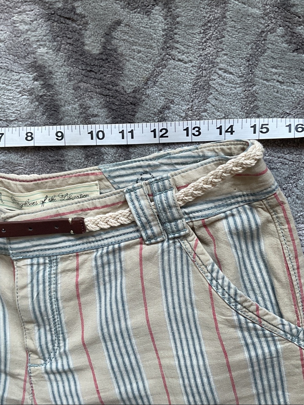Anthro/Daughters of  the Liberation Cotton Shorts Bundle - Picture 6 of 10